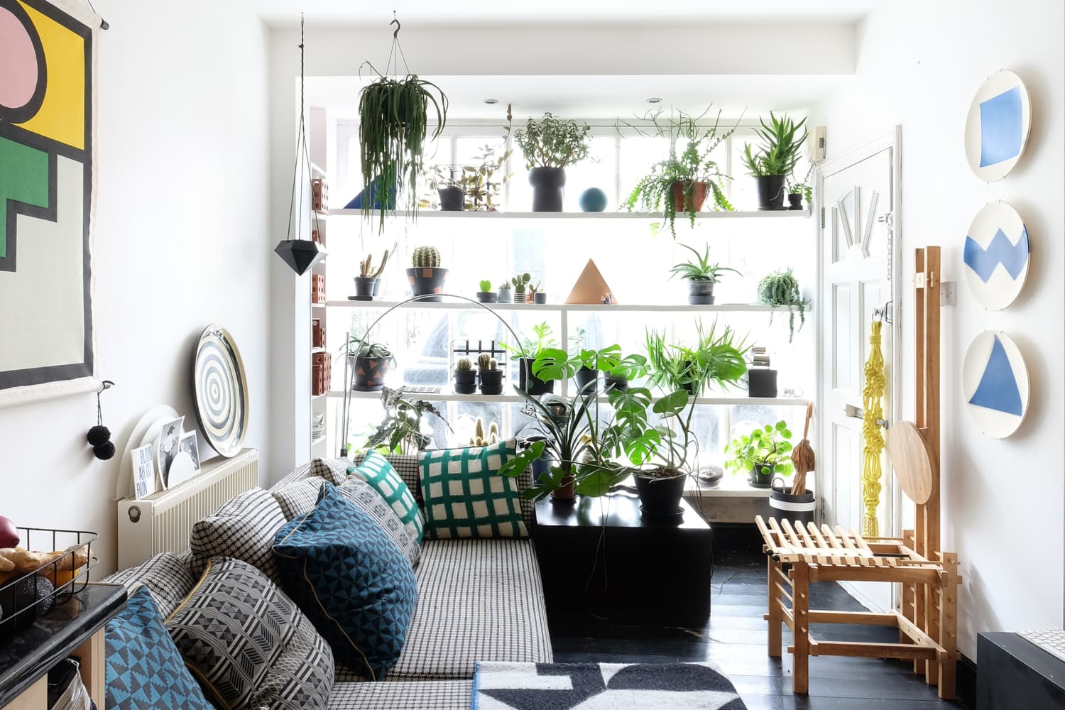 Image showcasing House Tour: A Modern, Graphic, Geometric London Flat | Apartment Therapy