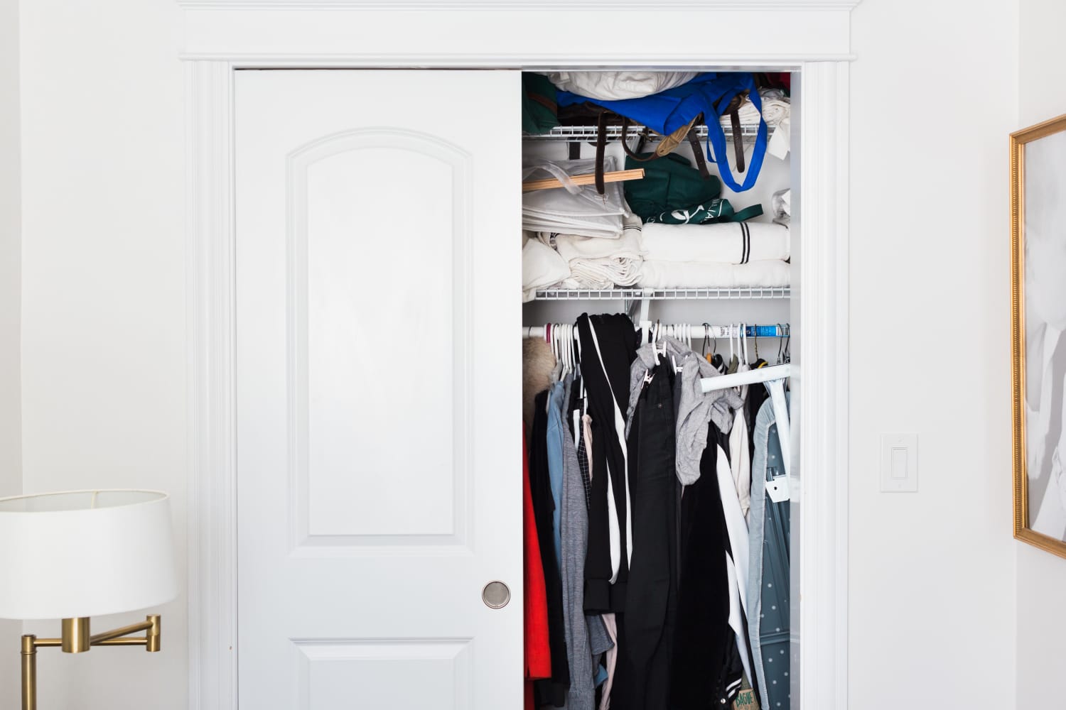 A Closet for Two Gets a Makeover Apartment Therapy
