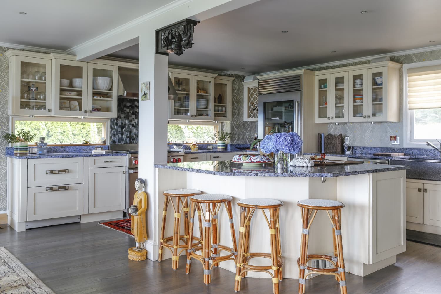 Considering Blue Bahia Granite? Let These Interiors Sway You