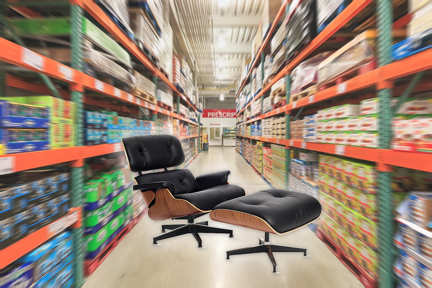 Here's How The Eames Lounger Ended Up At Costco Apartment Therapy
