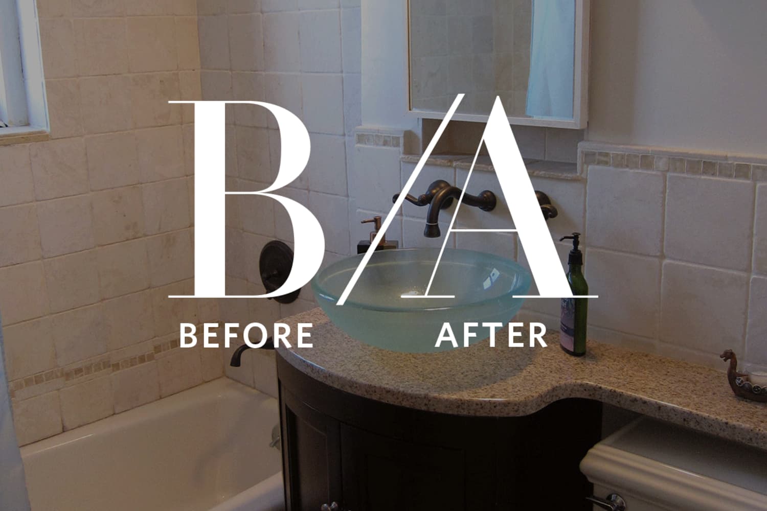 Before & After A Musty, Dated Bathroom Turns Around Apartment Therapy