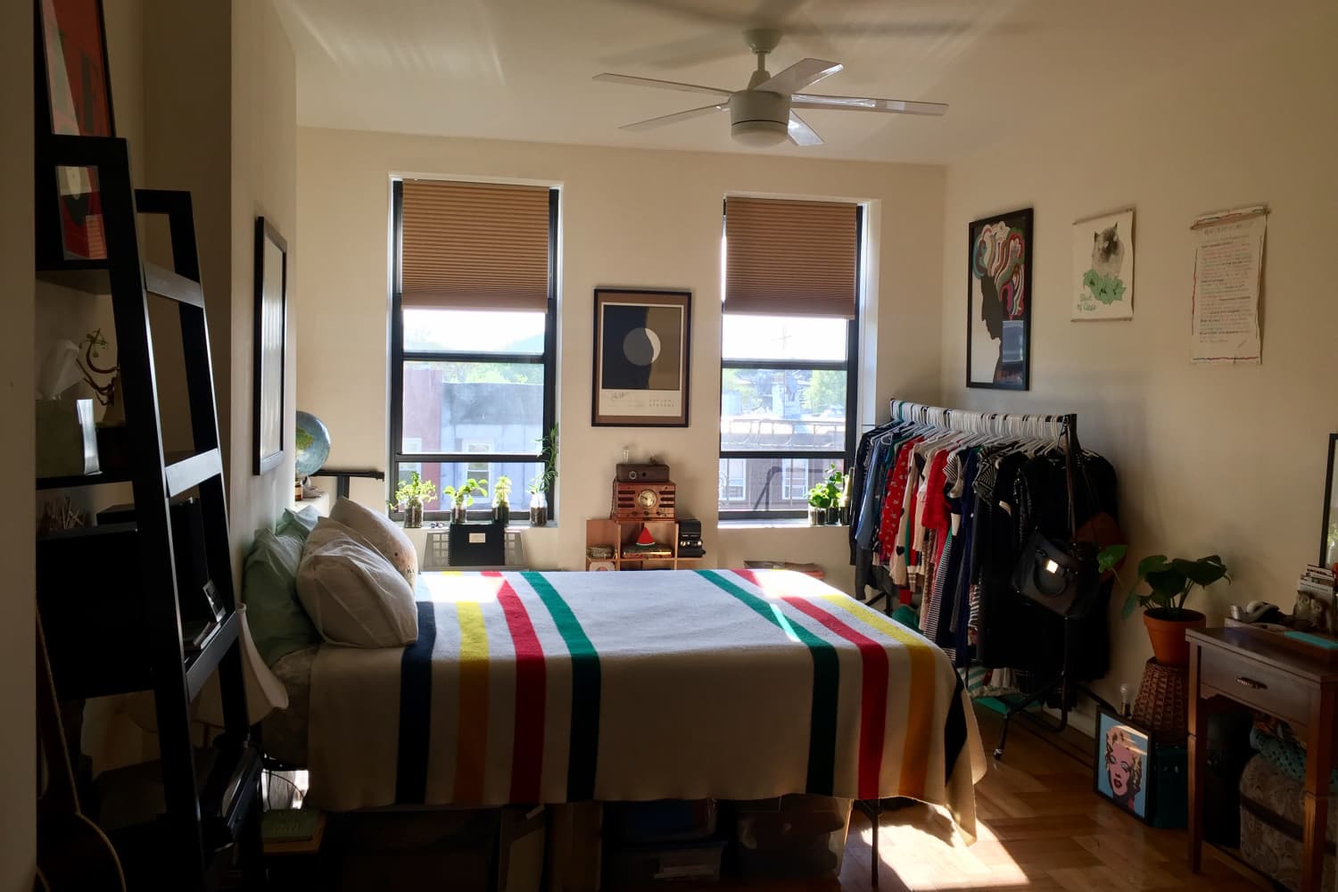 A 350SquareFoot, SunDrenched Brooklyn Studio Apartment Therapy
