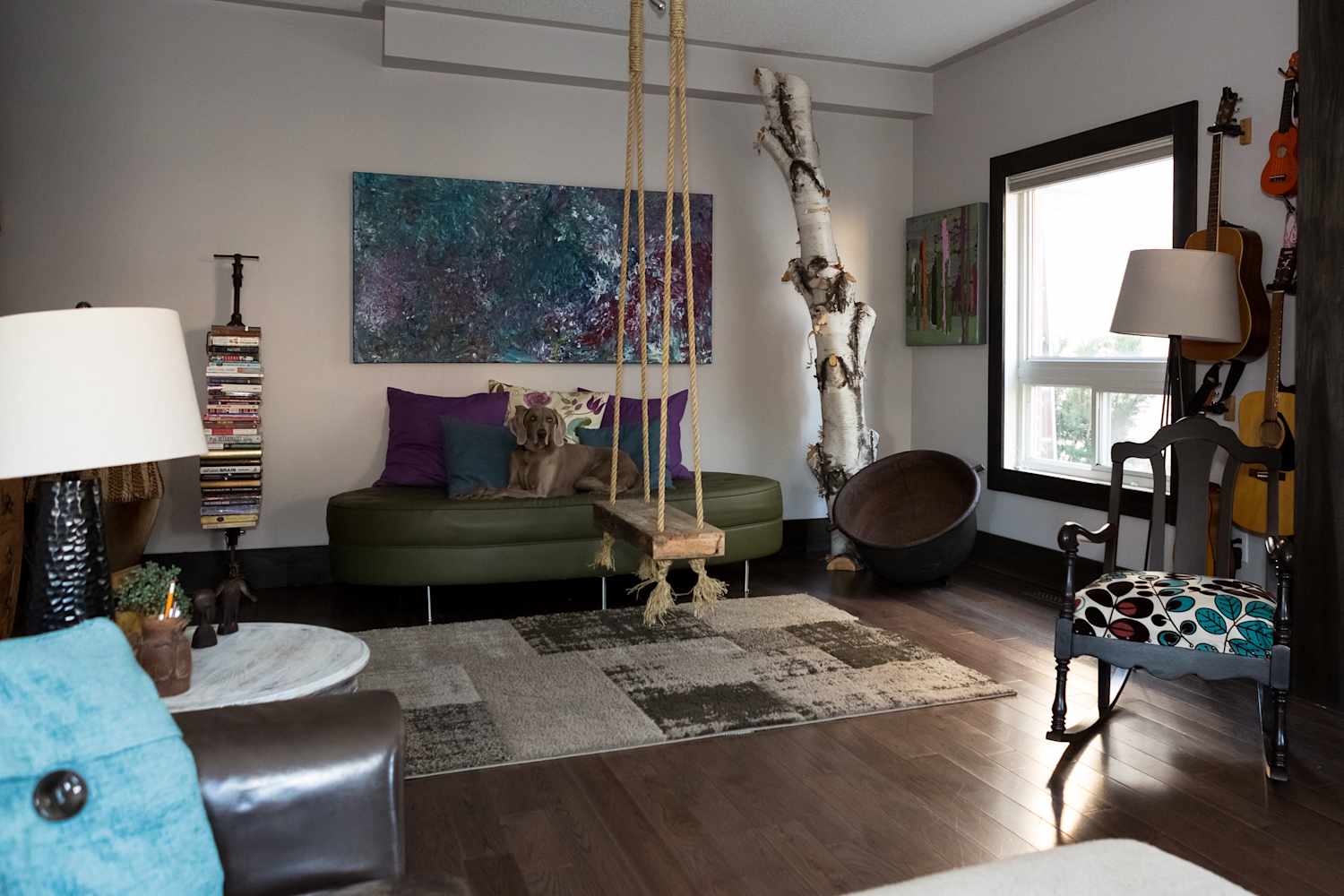 It Starts With a Swing in The Living Room: Details from a Funky Family ...