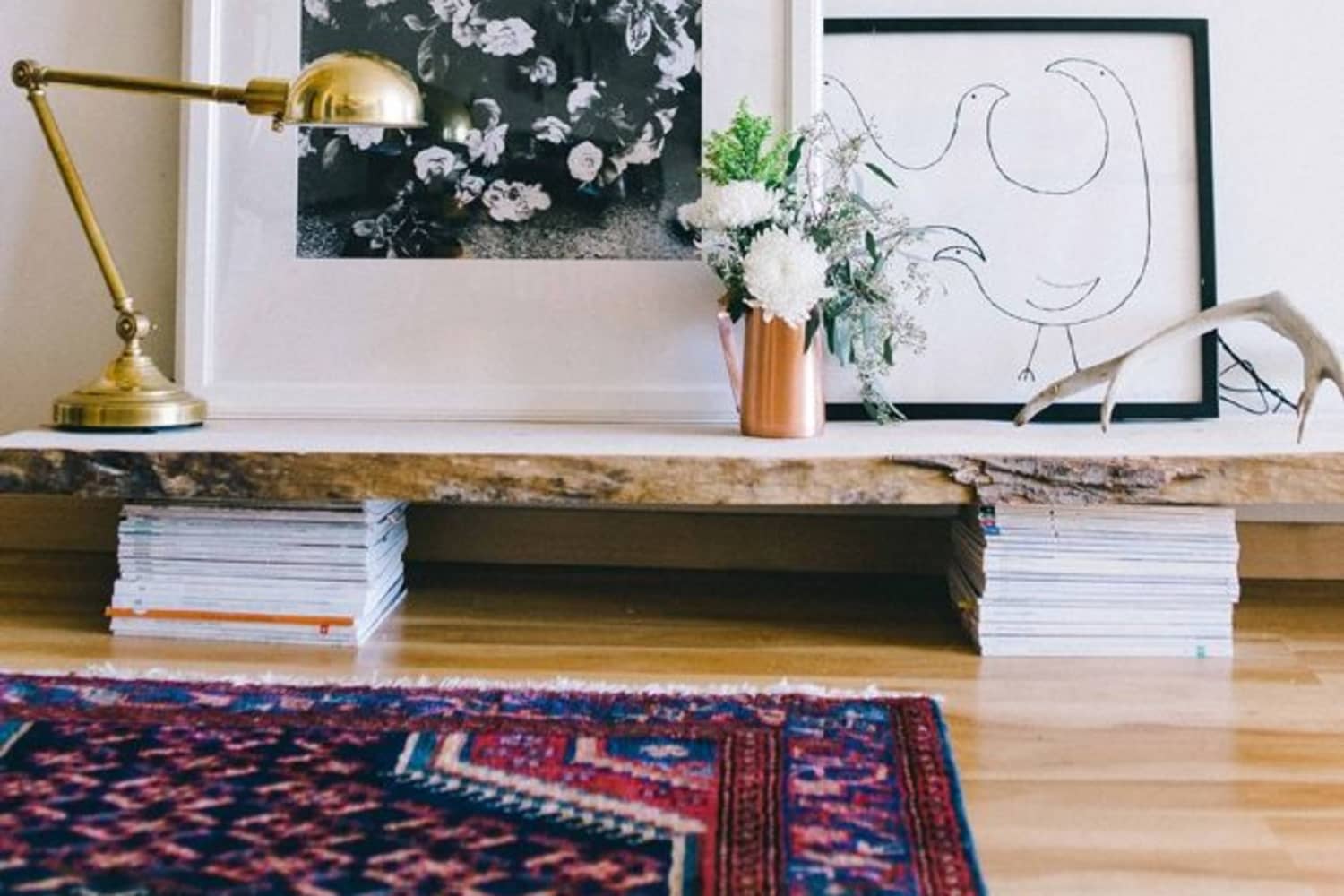 The Long, Low Shelf Is a Designer Trick That Never Fails Apartment