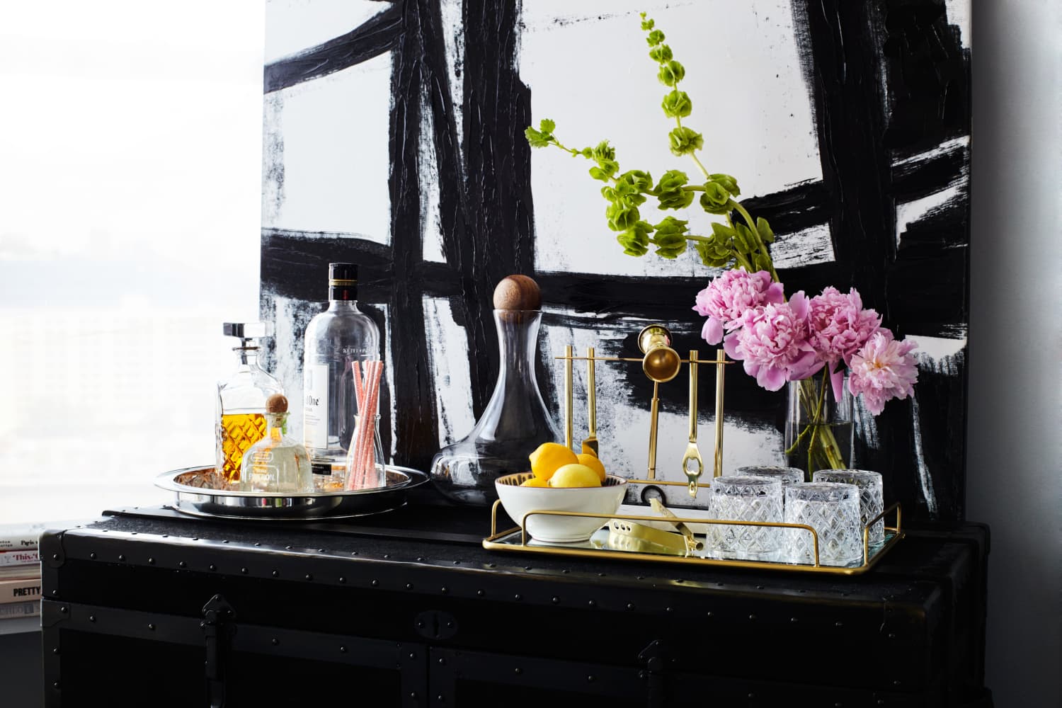 How to Style the Perfect Bar Apartment Therapy