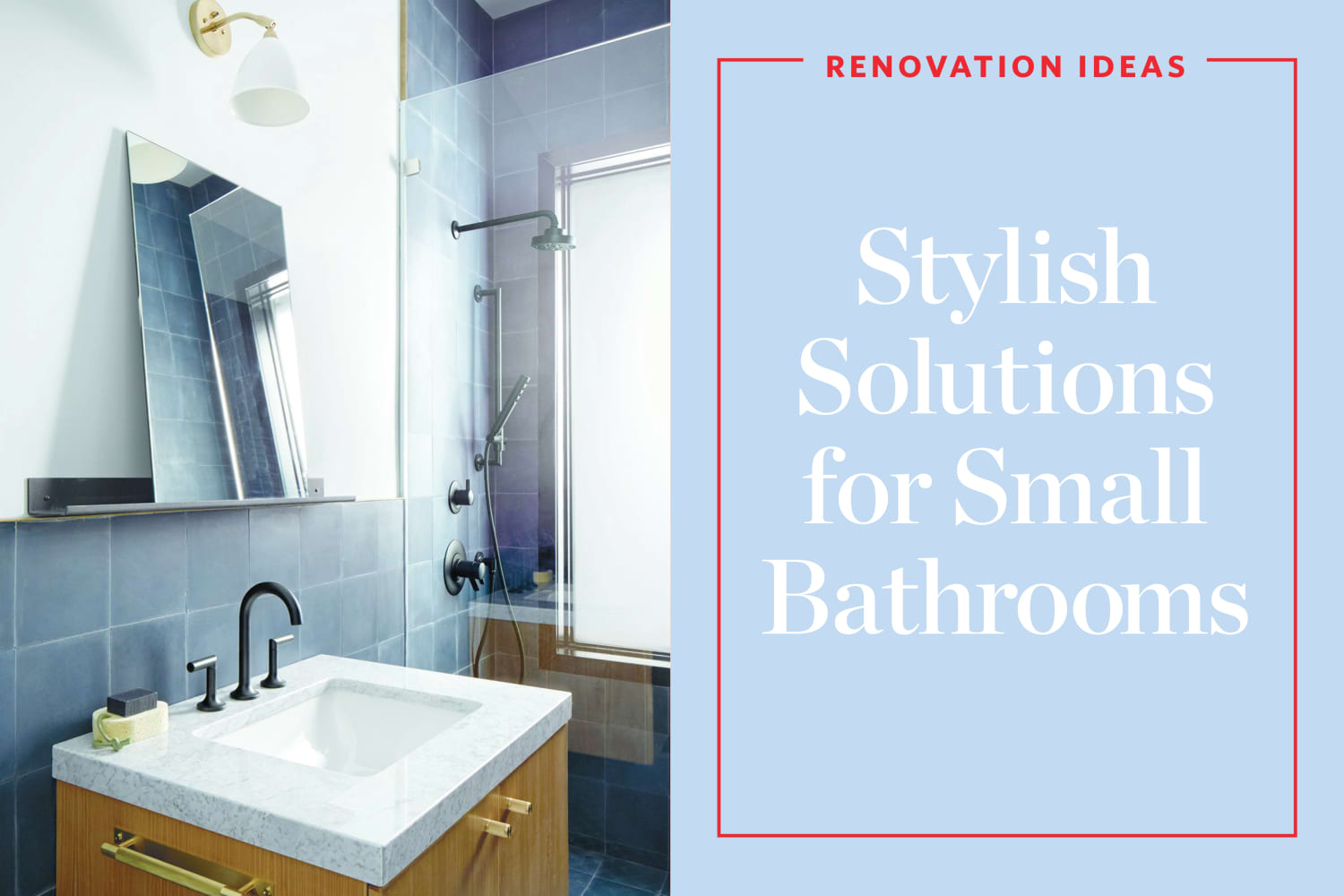 Renovation Ideas for Small Bathrooms Apartment Therapy