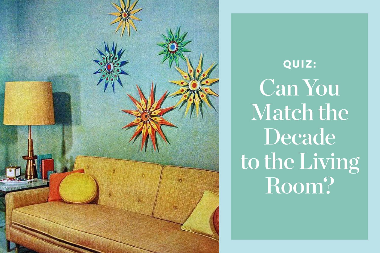 Quiz Living Room Styles from the 1950s, '60s & '70s Apartment Therapy