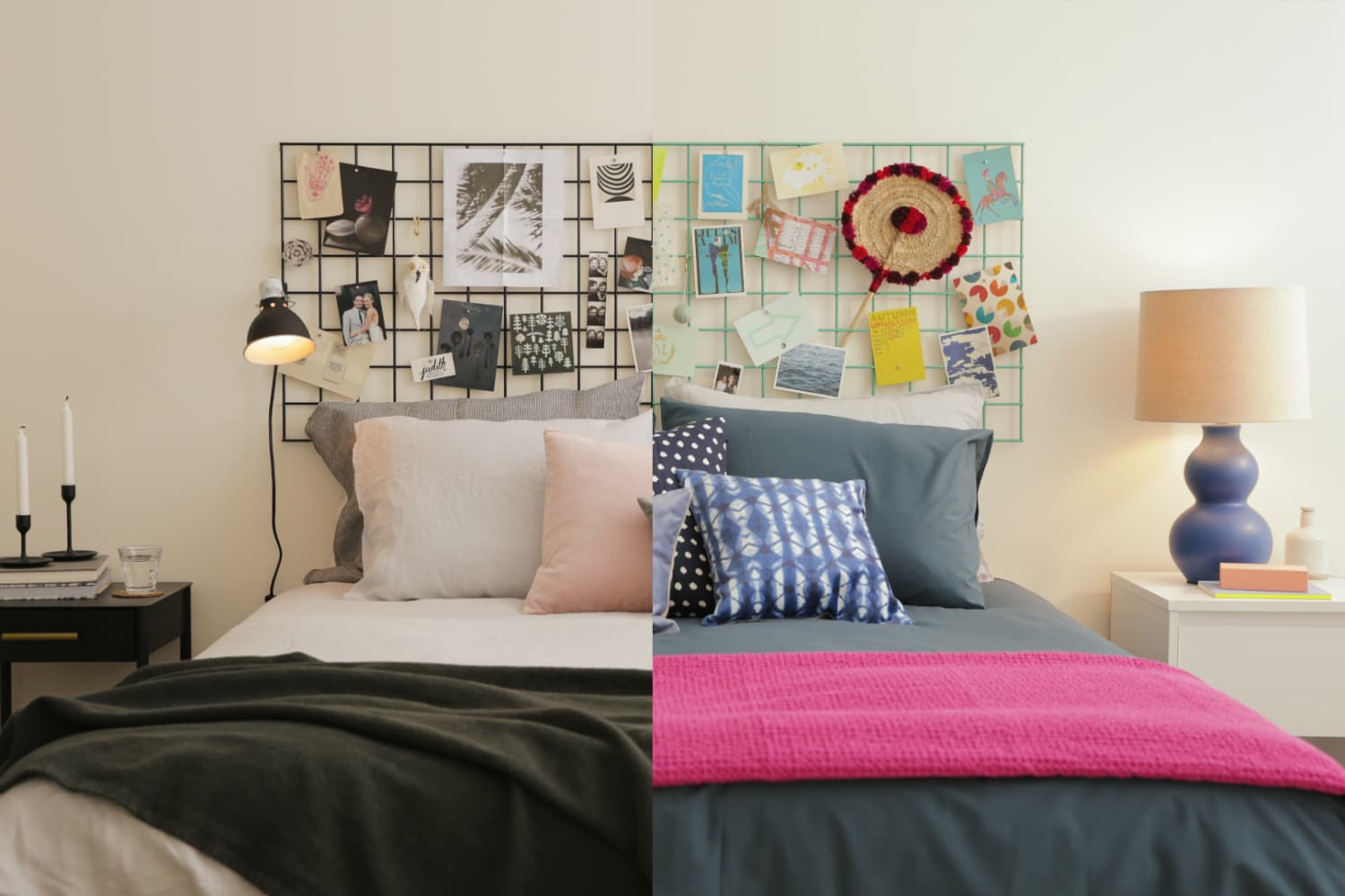 Easy DIY Headboard Hack Using One Material Apartment Therapy