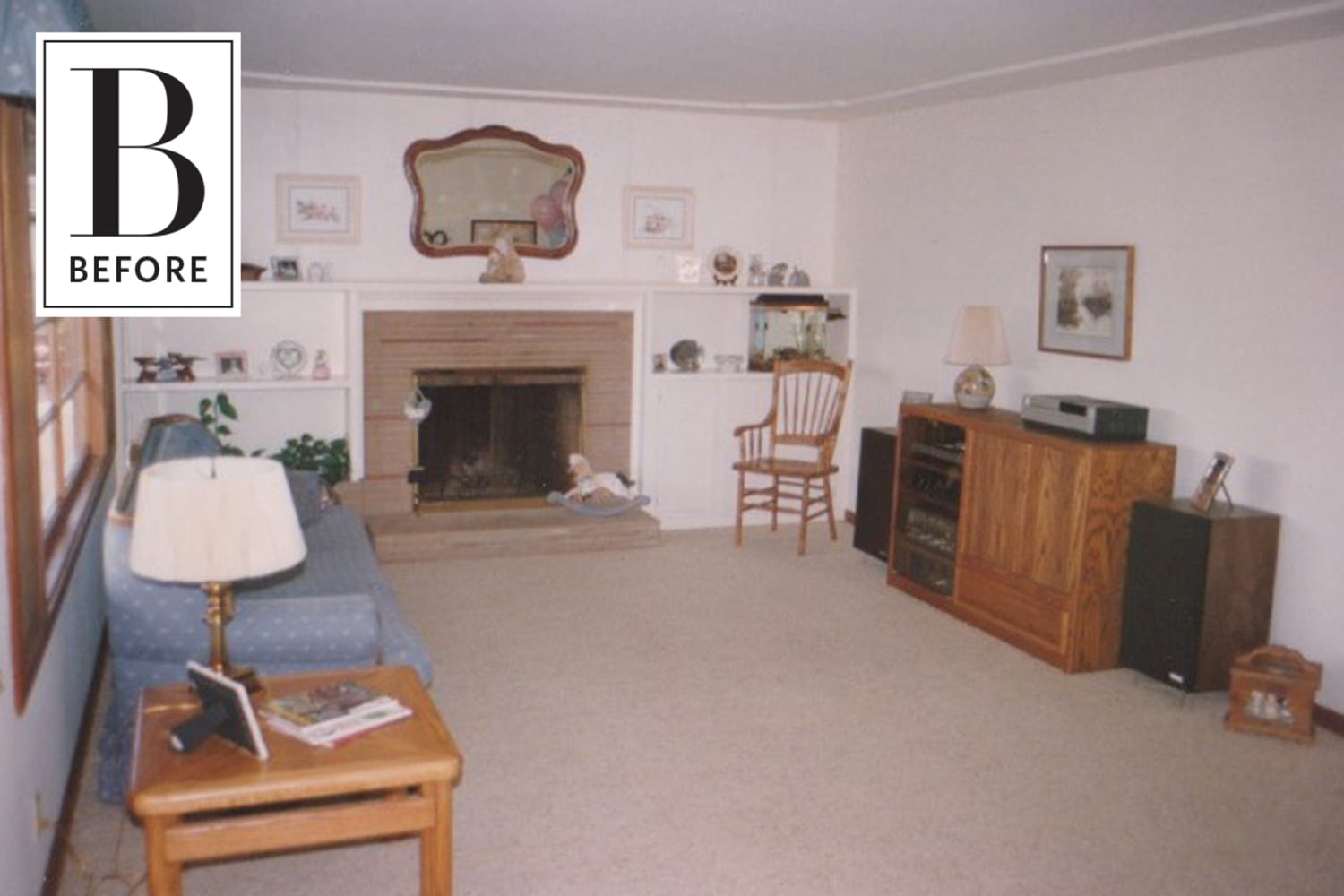 1990s grandparents house living room