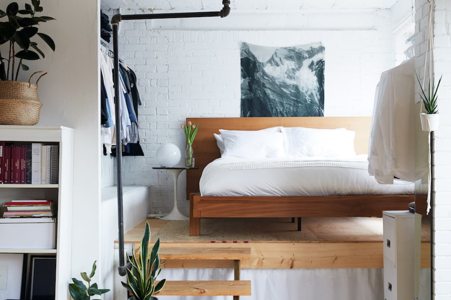 Small Bedroom Solution The Half Loft Apartment Therapy