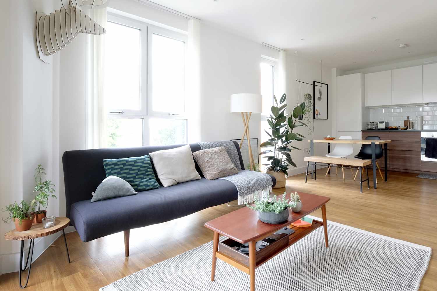 View of House Tour: A Nordic Style London Flat | Apartment Therapy