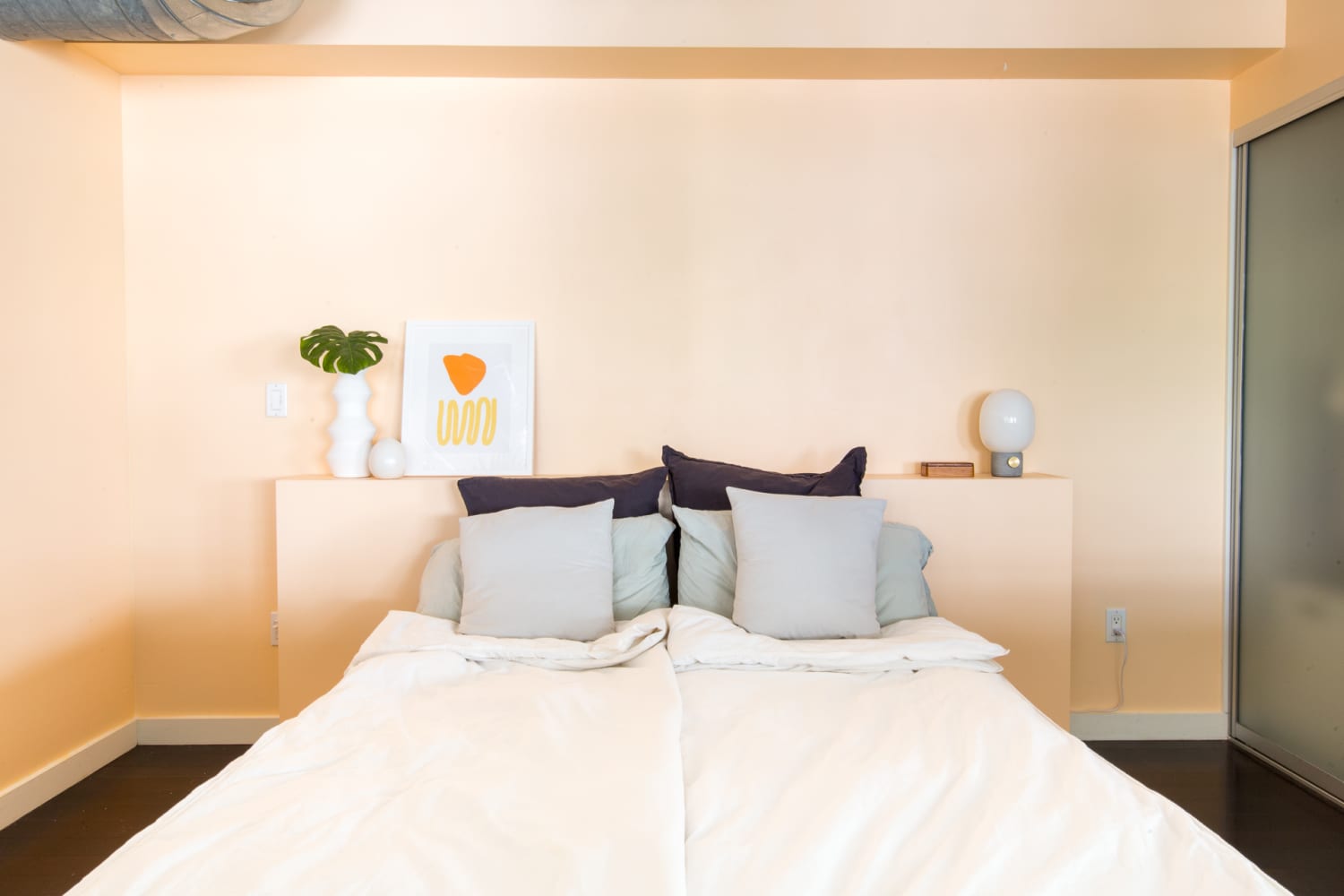 Minimal, RenterFriendly DIY Headboard Project Apartment Therapy