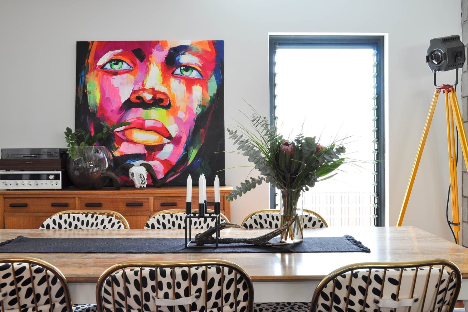 Big Art is the New Gallery Wall Apartment Therapy
