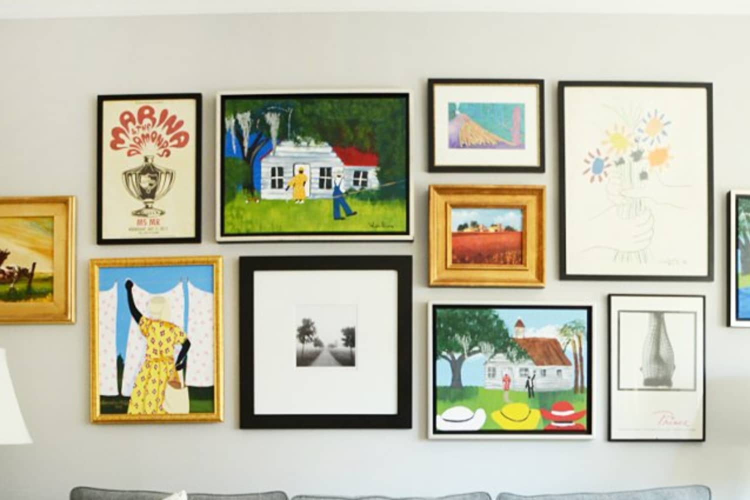 45 Fun Gallery Wall Ideas that Prove This Trend Isn't Over Apartment