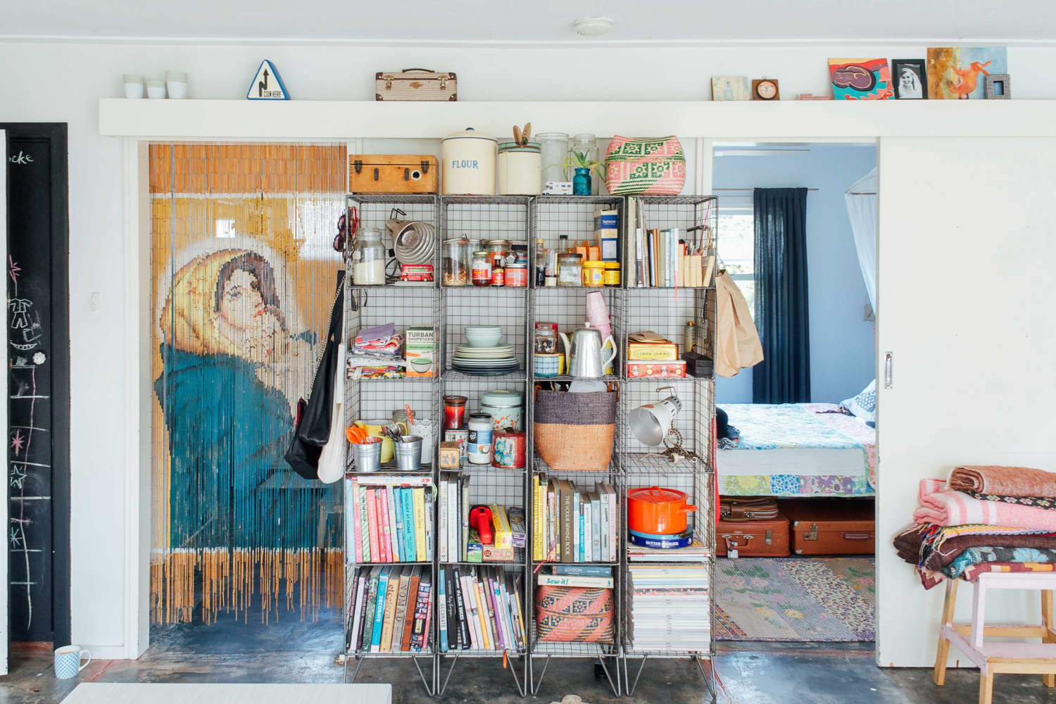 Hanging Storage Ideas Vertical Space Organization Apartment Therapy