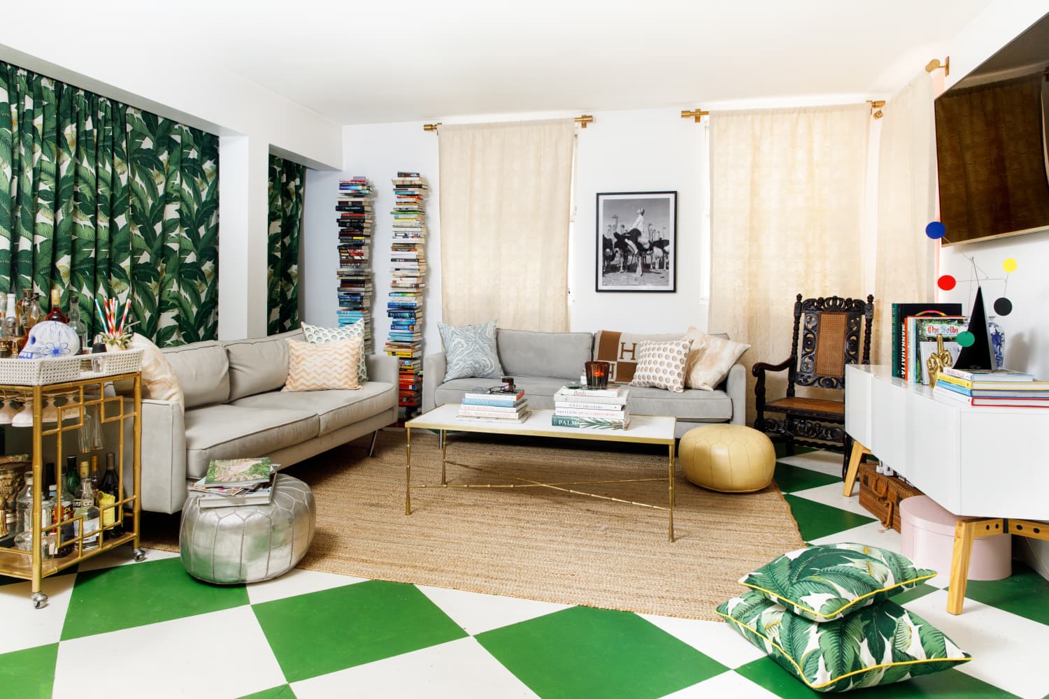 Brooklyn Home Tour The Stripe's Grace Atwood Apartment Apartment Therapy