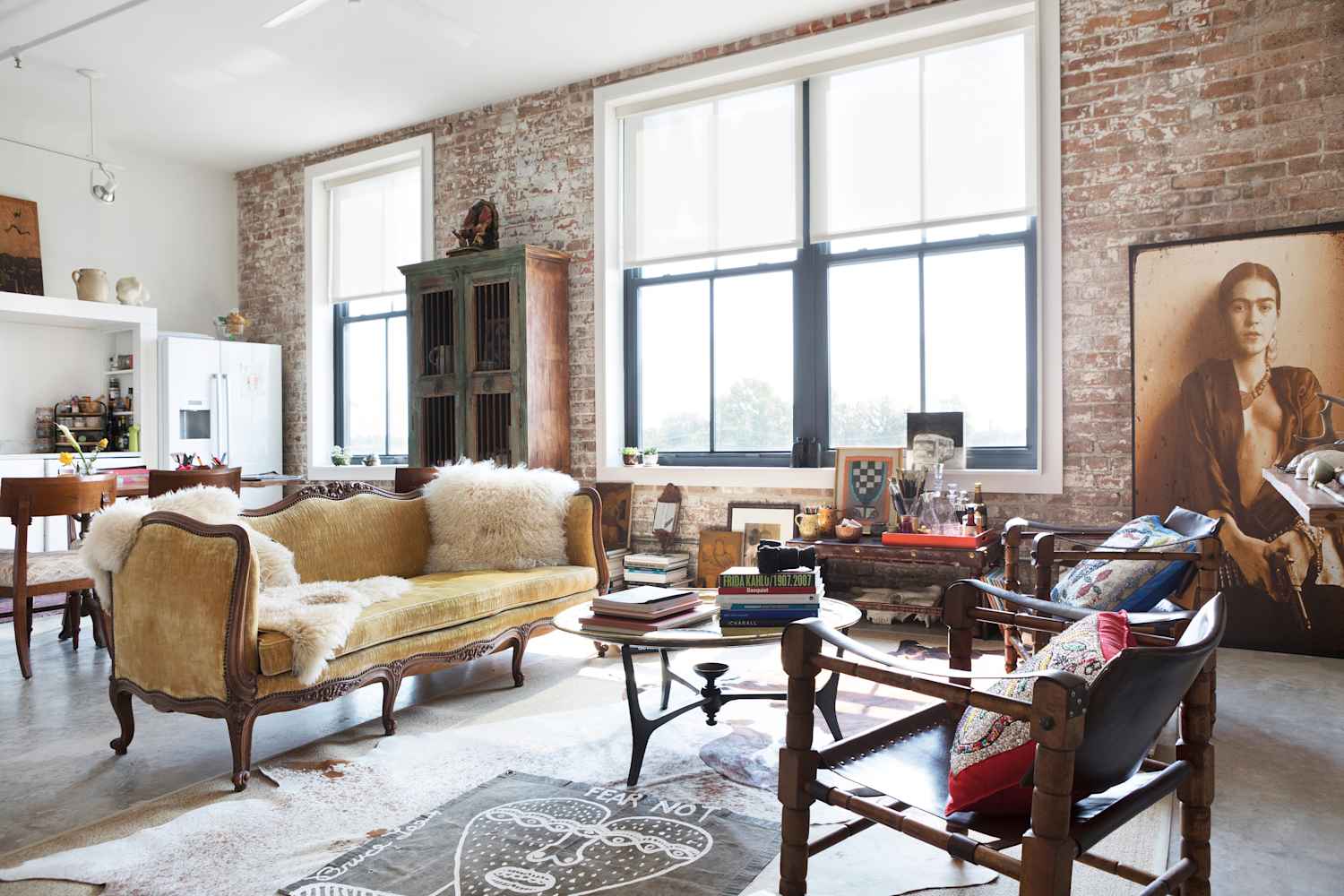 New Orleans Home Tour: A Downtown Art-Filled Loft | Apartment Therapy