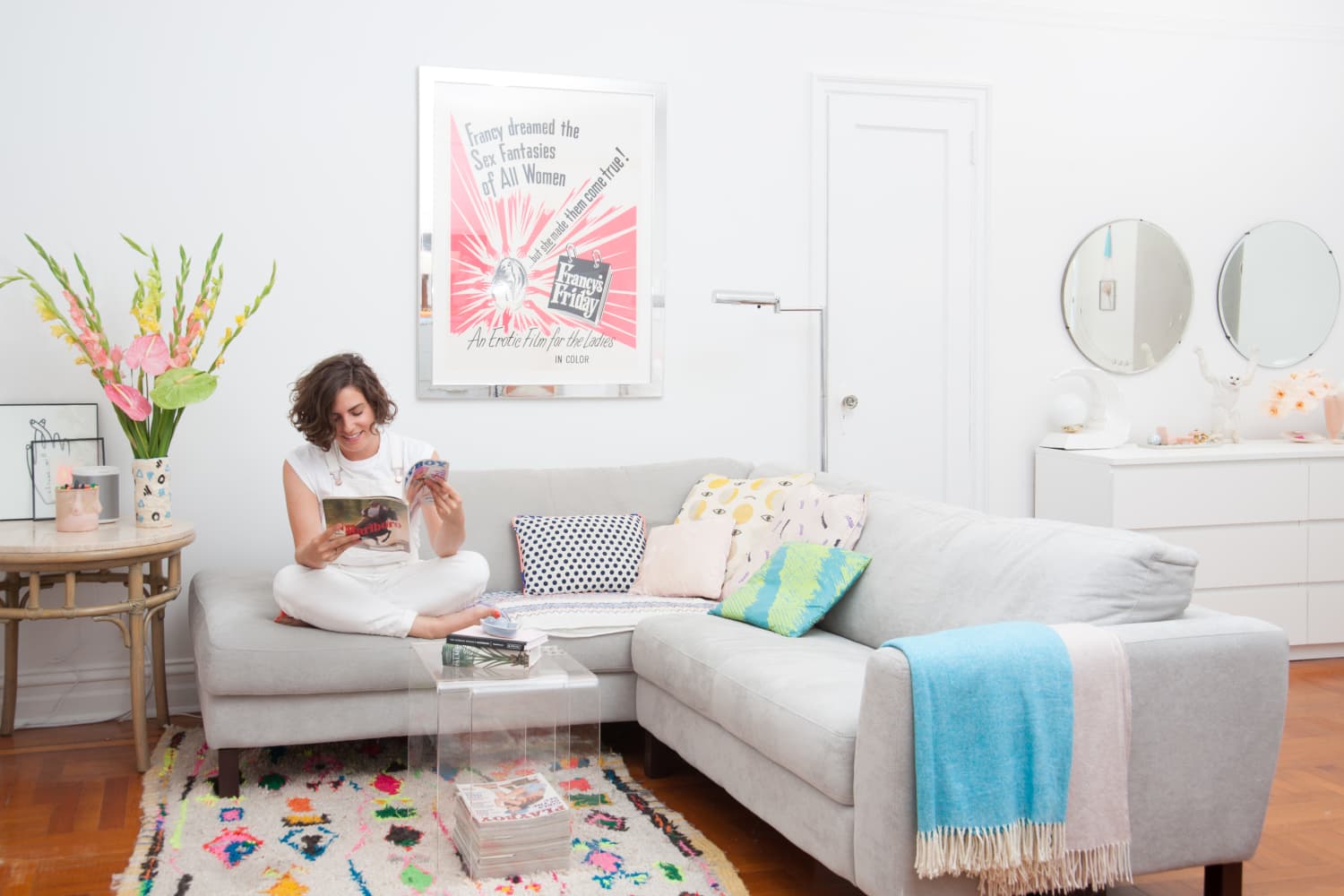 A Small All-White Brooklyn Studio Apartment | Apartment Therapy