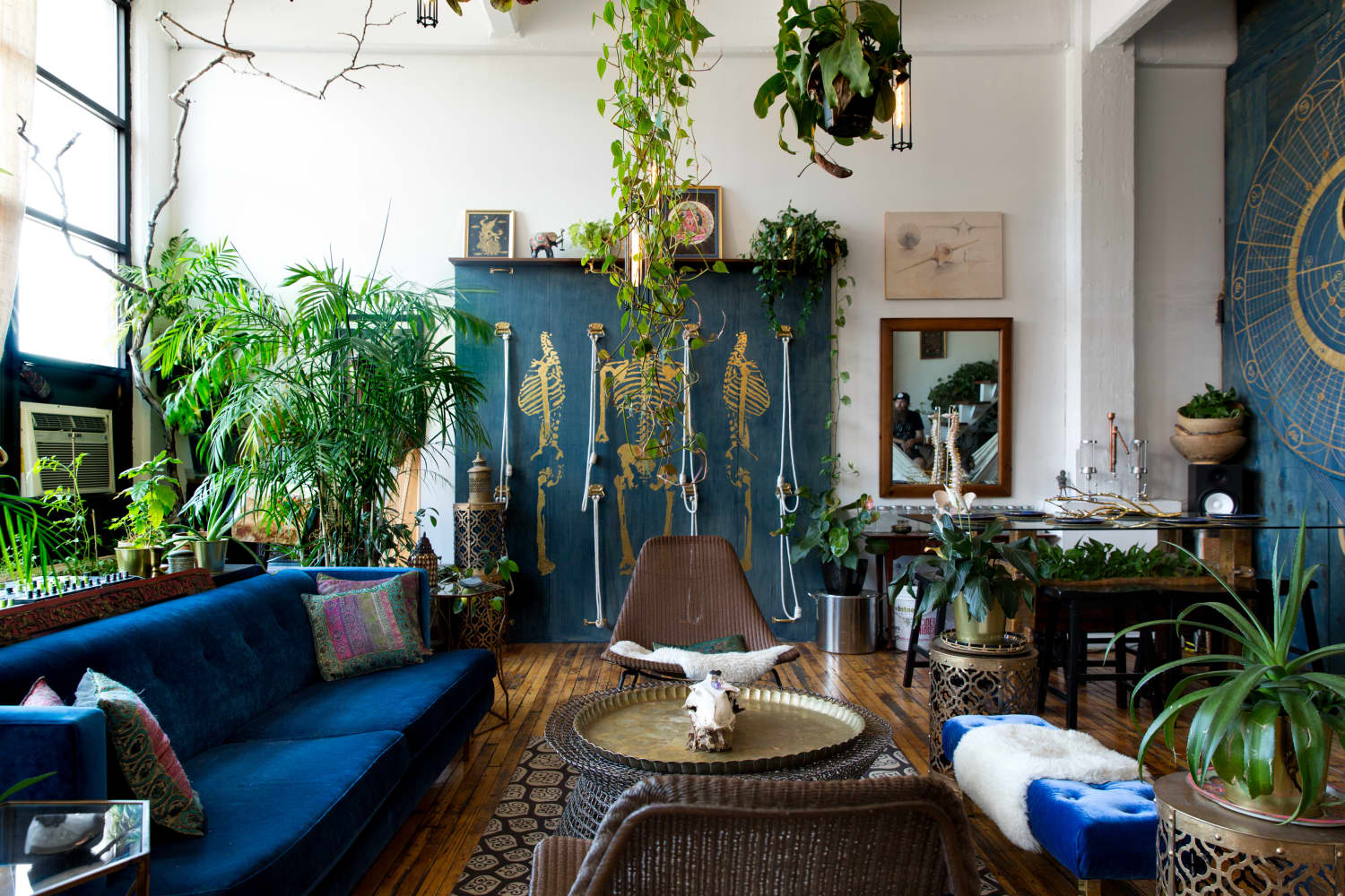 Brooklyn Home Tour A PlantFilled Red Hook Loft Apartment Therapy