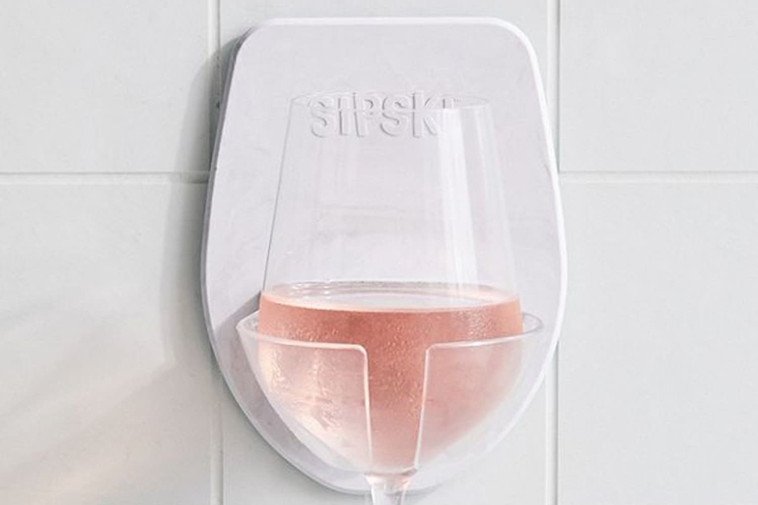 Buy A Wine Glass Holder For Your Shower Apartment Therapy