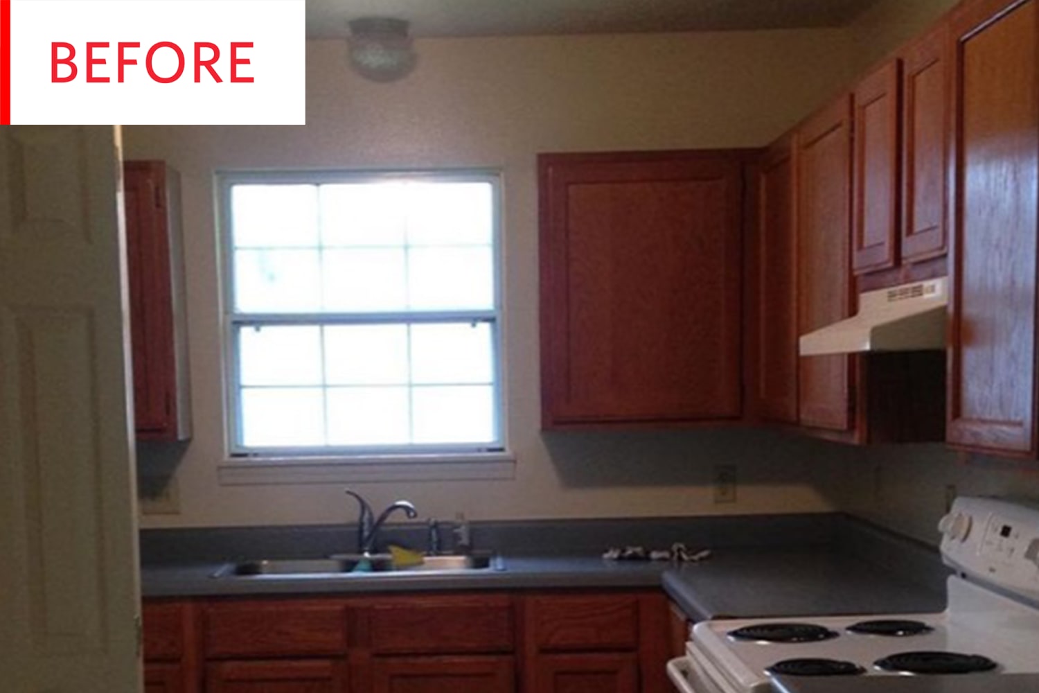 Painted Concrete Floor Kitchen Remodel Photos | Apartment Therapy