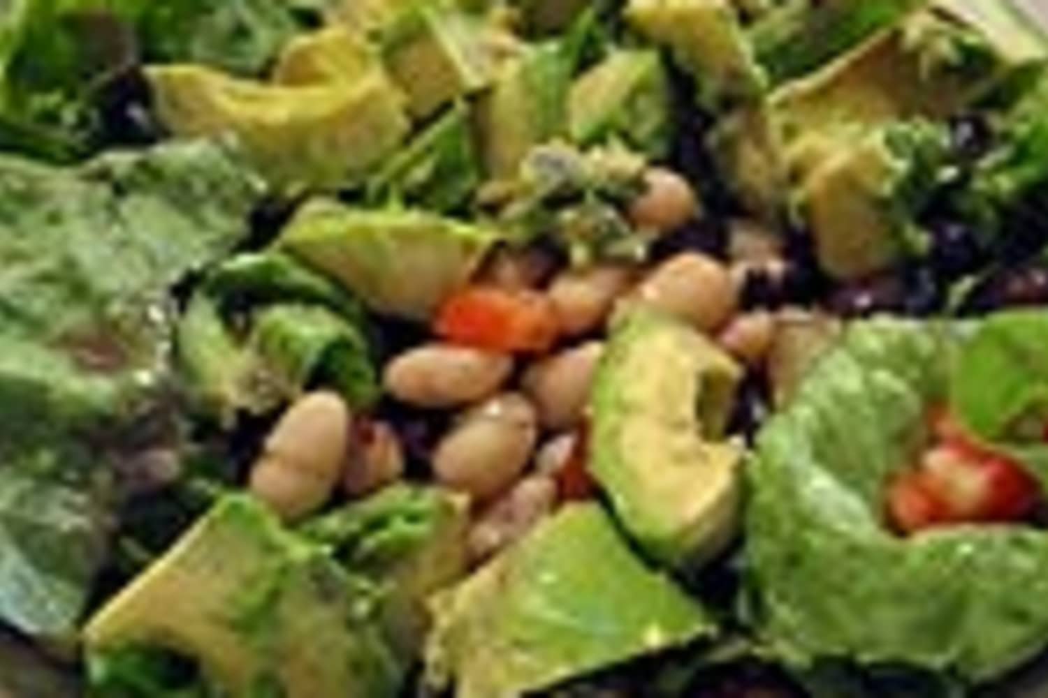 Recipe Mixed Bean and Avocado Salad Kitchn