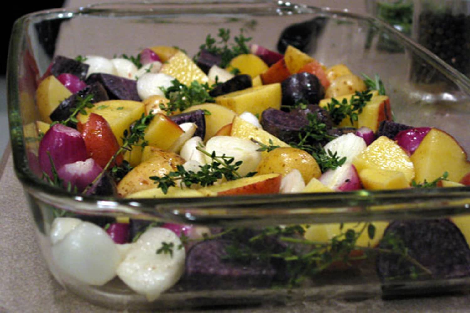 Recipe Confetti Potatoes and Pearl Onions The Kitchn