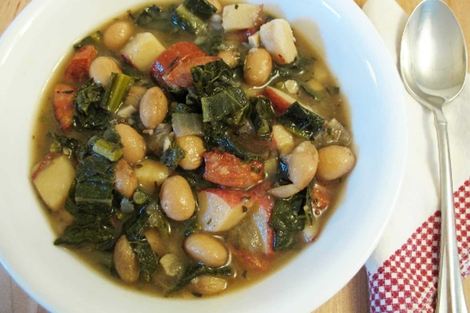 Recipe Hearty Kale and Sausage Soup The Kitchn