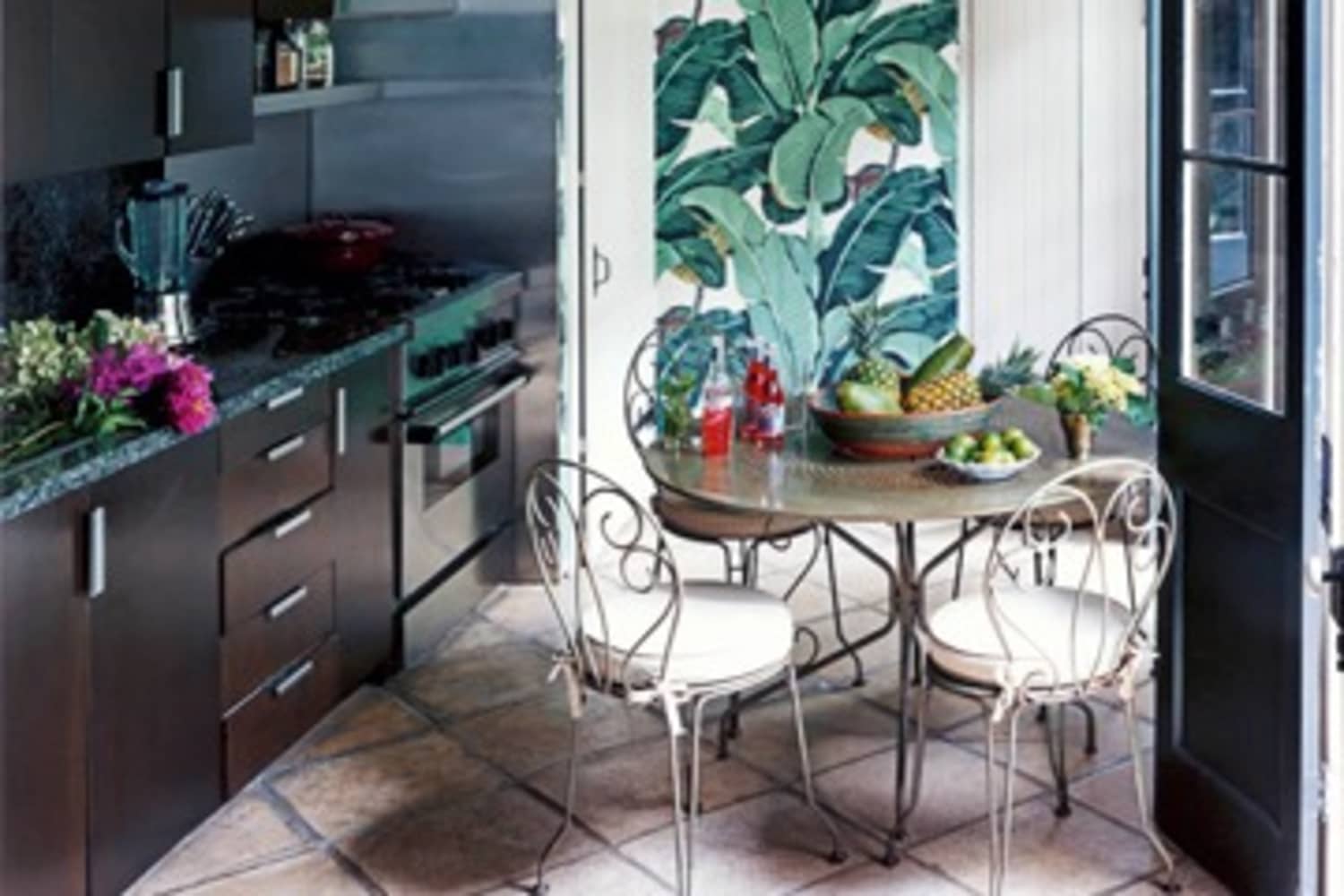 Look! Wallpaper in the Kitchen | Kitchn