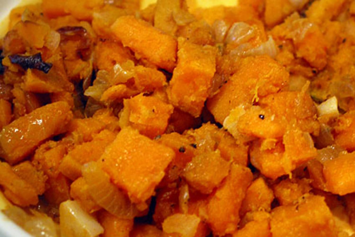 Recipe Sweet Potatoes and Caramelized Onions The Kitchn