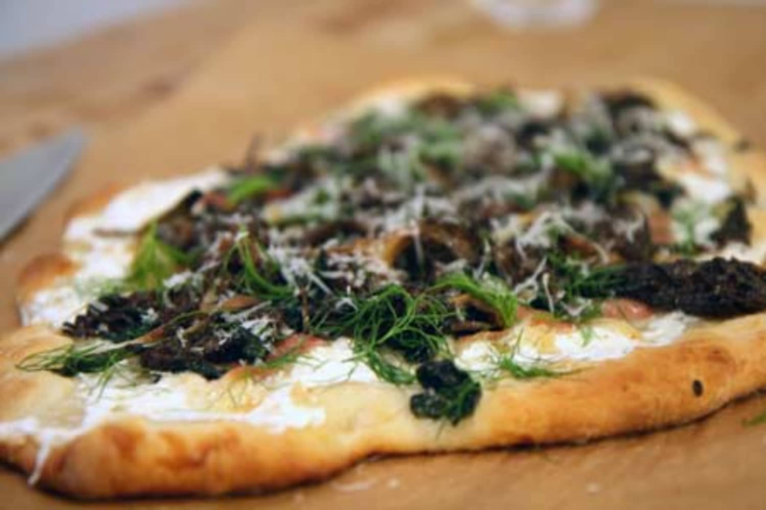 Recipe Cooking By Instinct Pizza Formula (with Morels & Ramps) The Kitchn