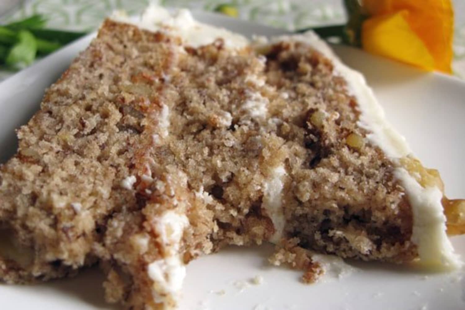 Alternative to Carrot Banana Nut Birthday Cake with Cream Cheese