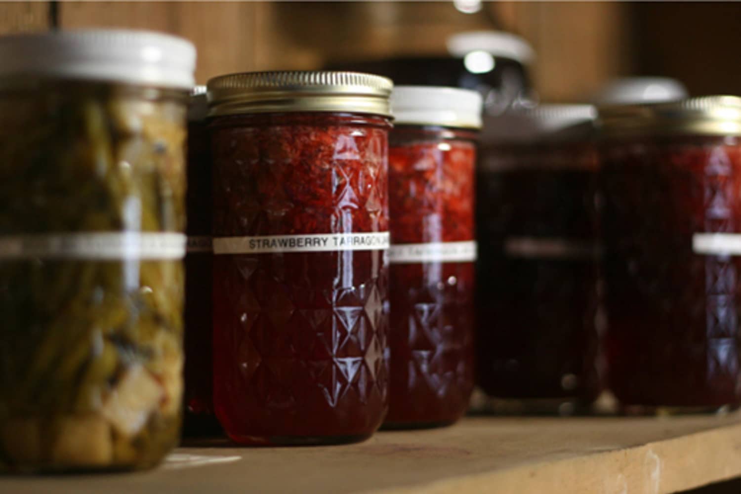 Recipe Tarragon Strawberry Jam The Kitchn