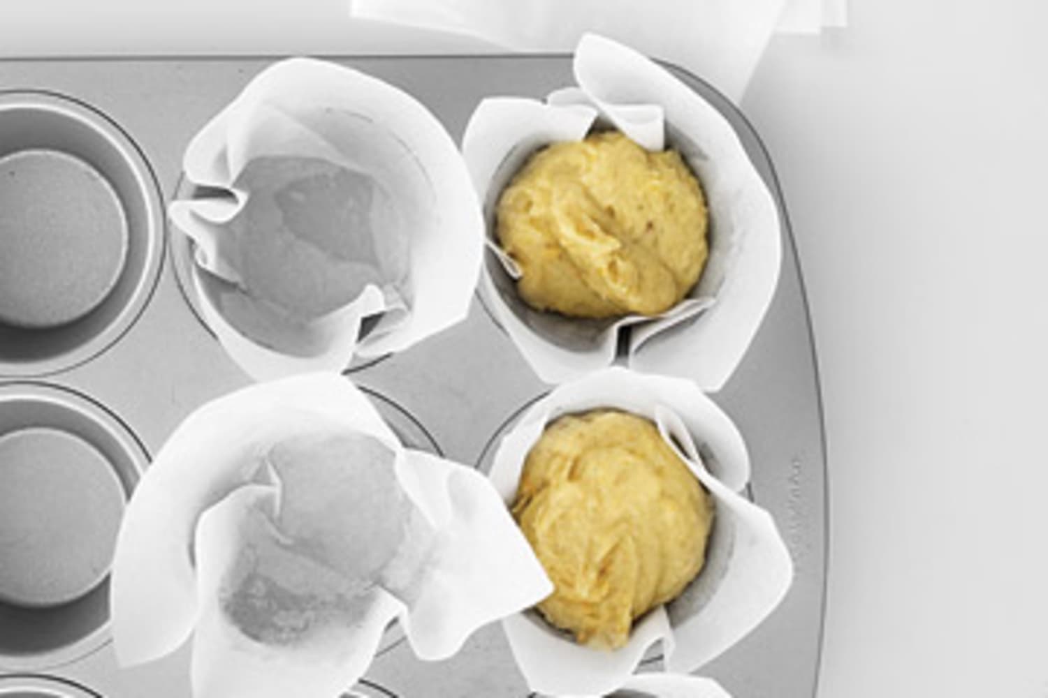 Quick Tip Use Parchment Paper as Muffin Cup Liners Kitchn