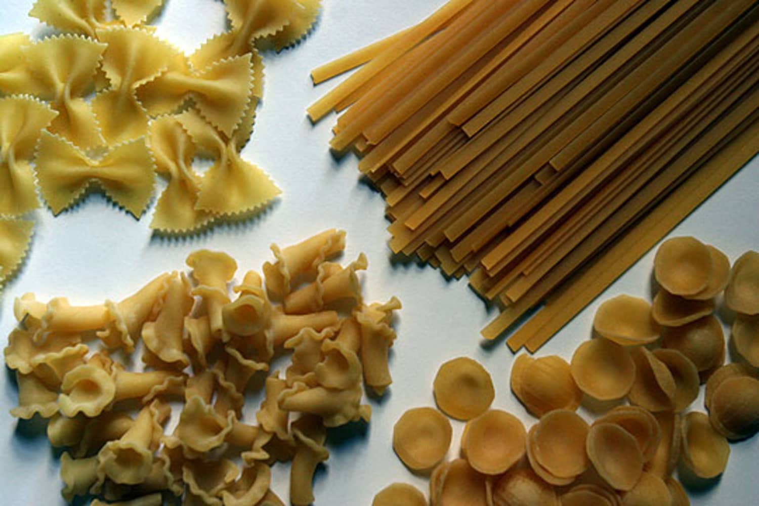 pasta shapes by hand