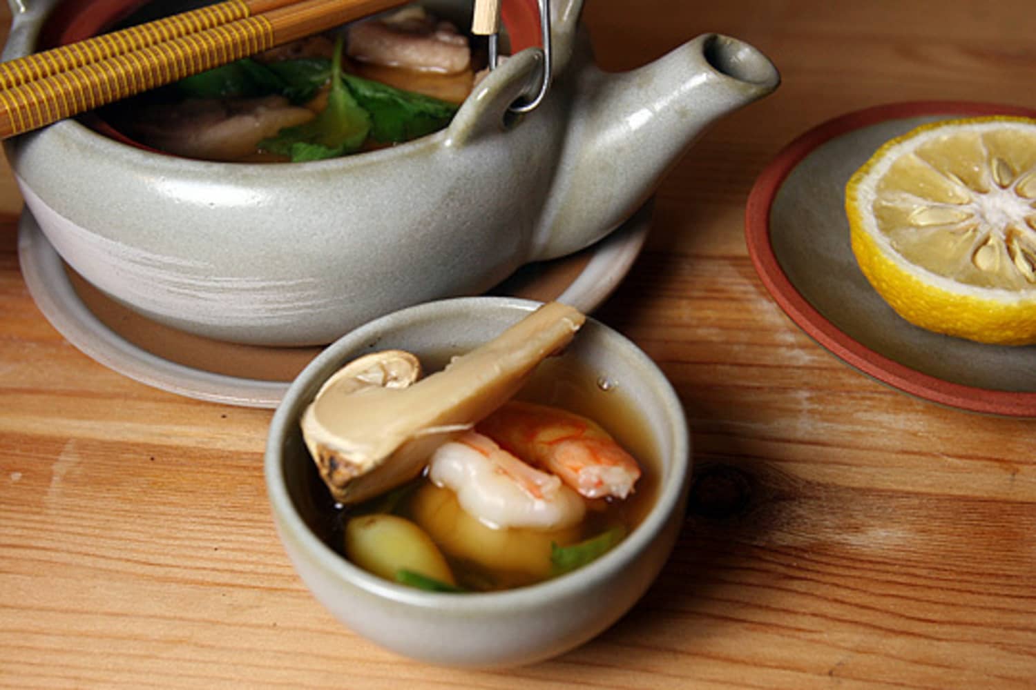 Cooking Japanese Matsutake Dobin Mushi The Kitchn