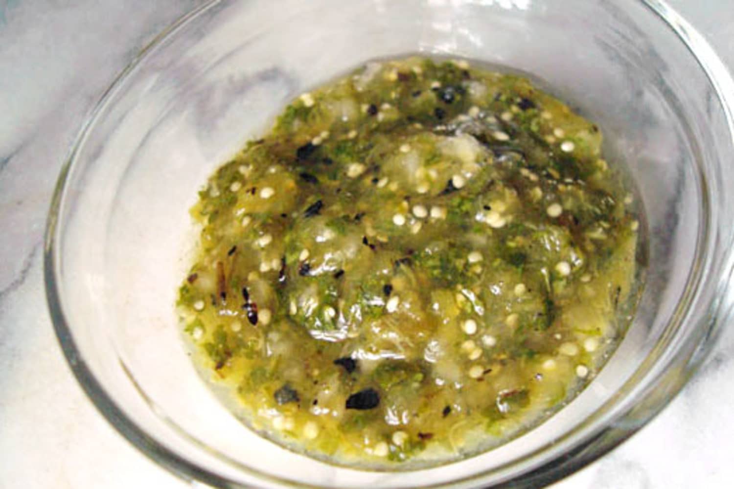 Easy Recipe Tomatillo Salsa The Kitchn