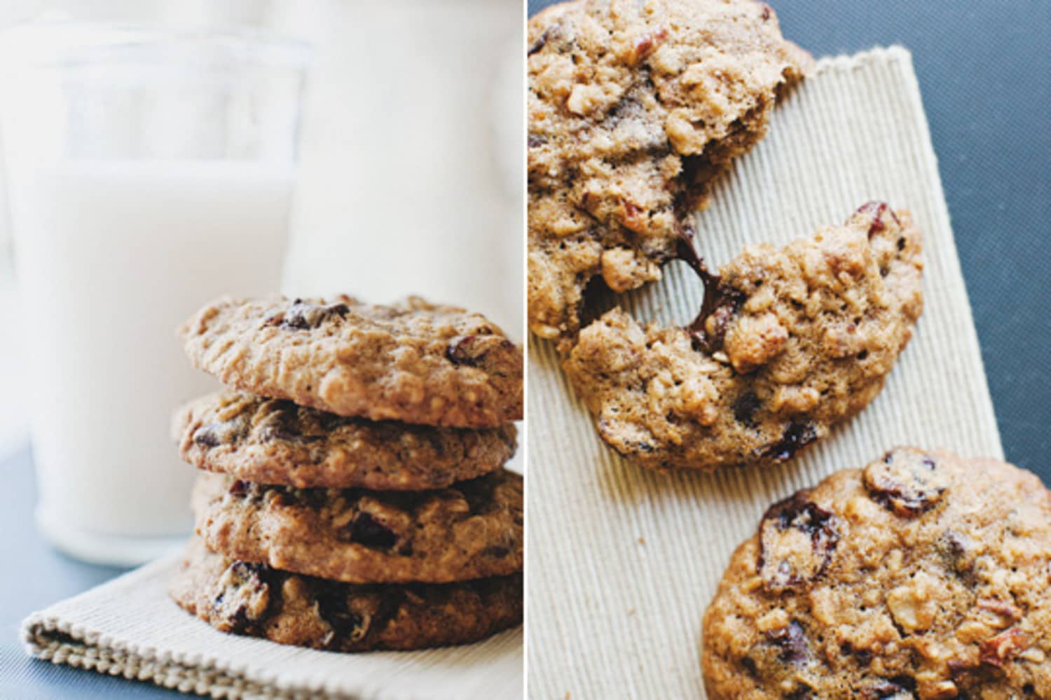 Recipe Chocolate Chip Oatmeal Cookies with Cherries & Pecans The Kitchn