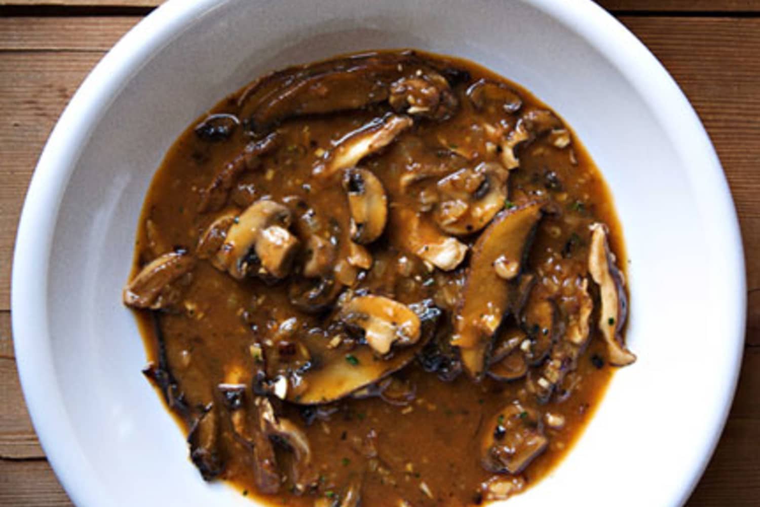 David Tanis’ Wild Mushroom Ragout with Ziti The Kitchn