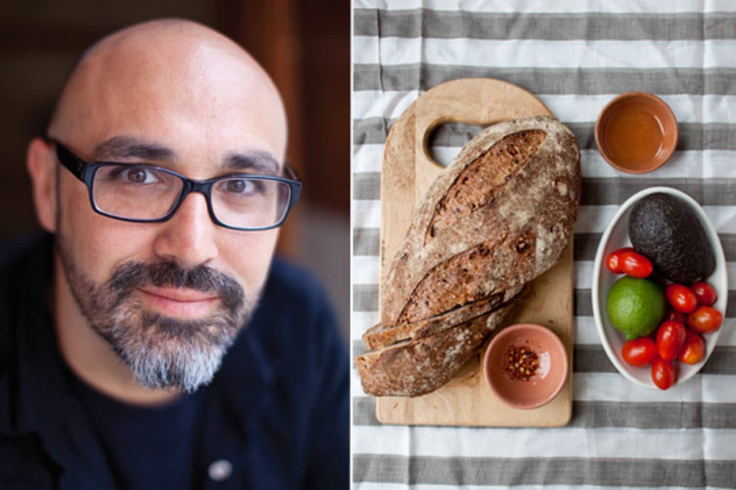 Avocado Toast from Andrew of Making Sunday Sauce The Kitchn