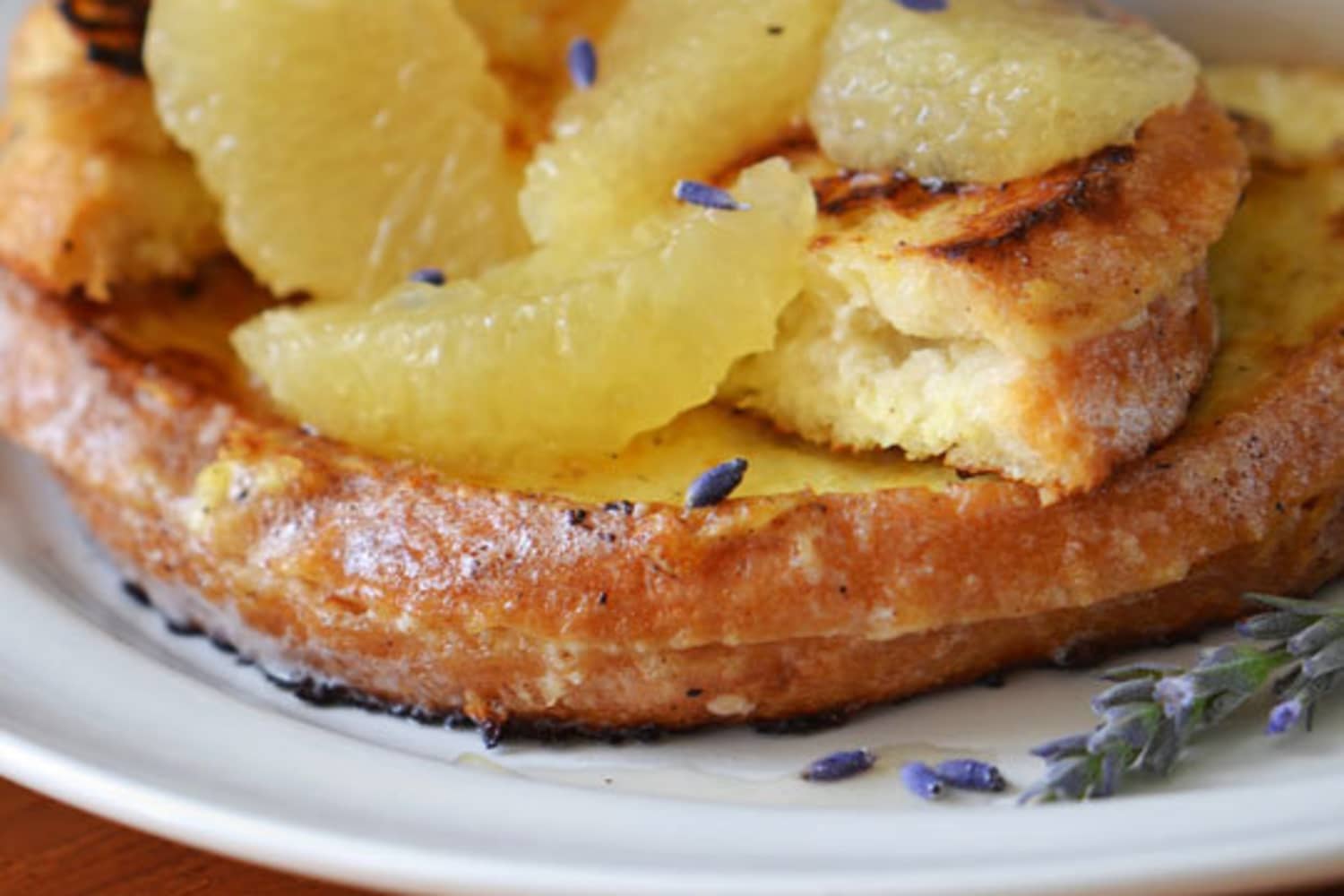 Recipe French Toast With Lavender and Grapefruit The Kitchn