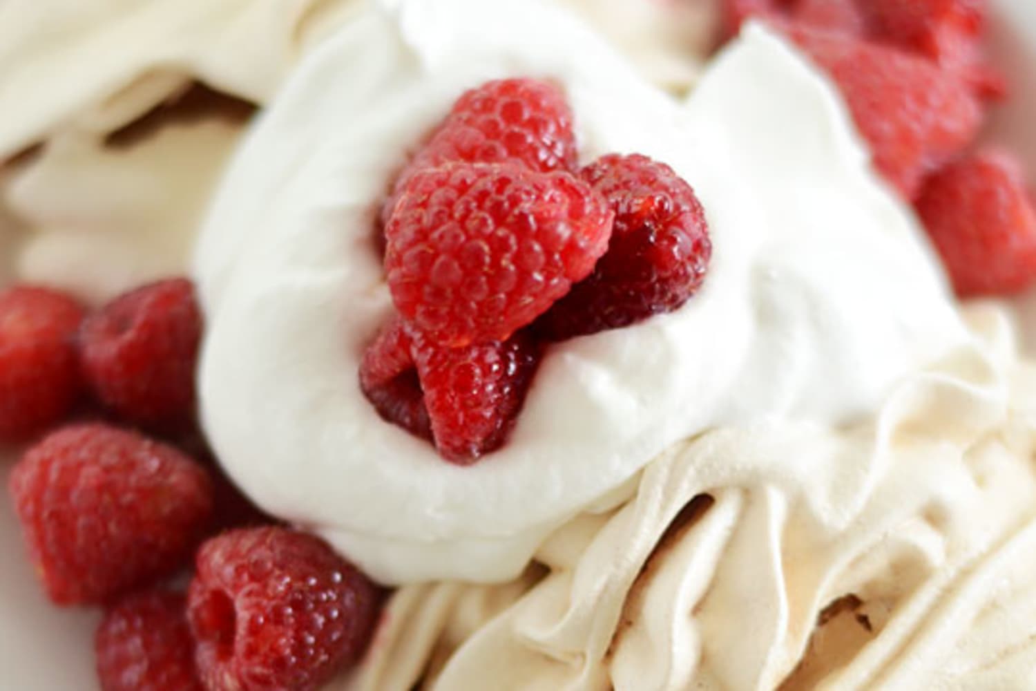 Easy Dessert Recipe Crisp Meringues with Whipped Cream The Kitchn