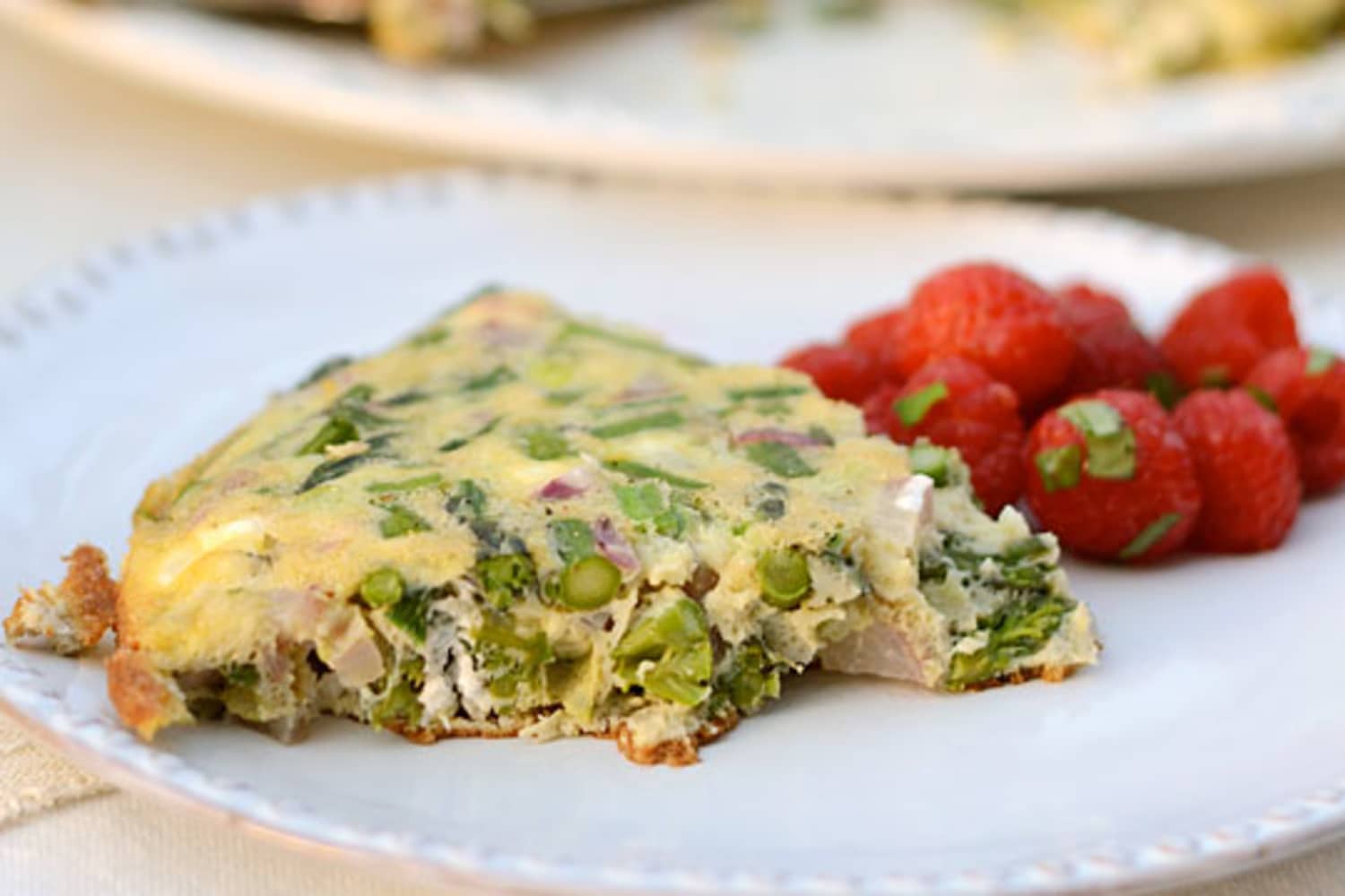 Brunch Recipe Spring Frittata with Asparagus & Radishes The Kitchn