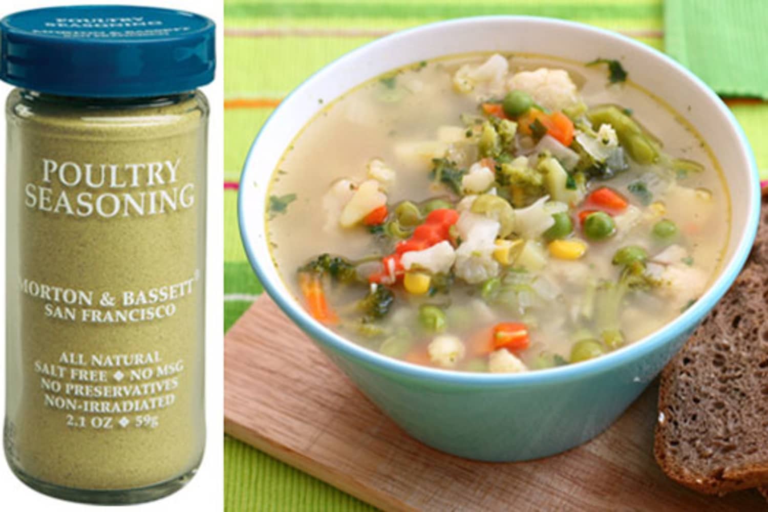 Quick Tip Boost Vegetable Soup With Poultry Seasoning The Kitchn