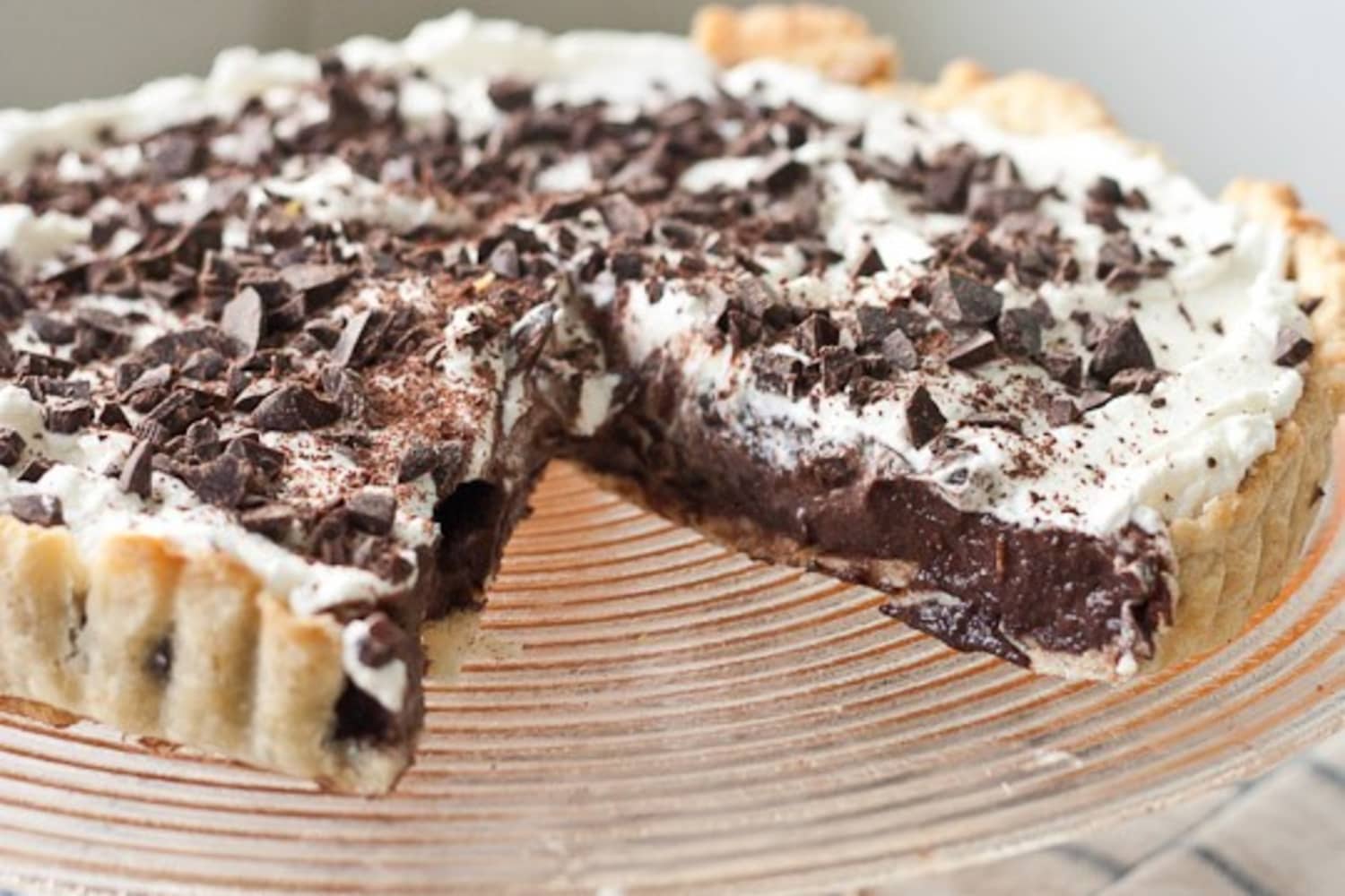 Pi Day Recipe Chocolate Stout Pudding Pie The Kitchn