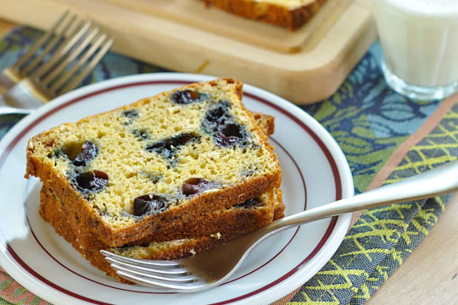 Recipe BlueberryOat Quick Bread The Kitchn