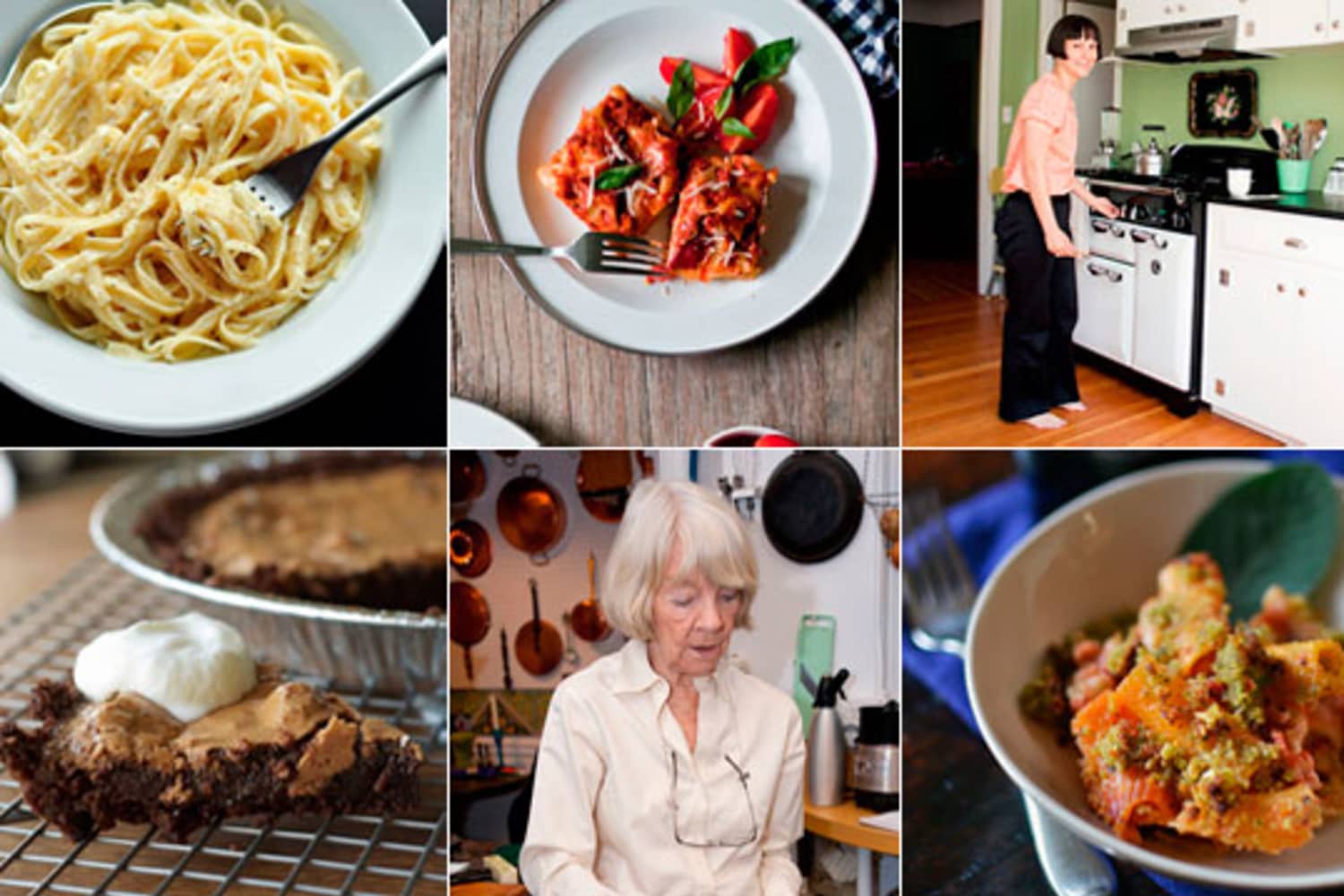 Fettuccine Alfredo, Passive Pasta Cooking & Omelets with Judith Jones Kitchn