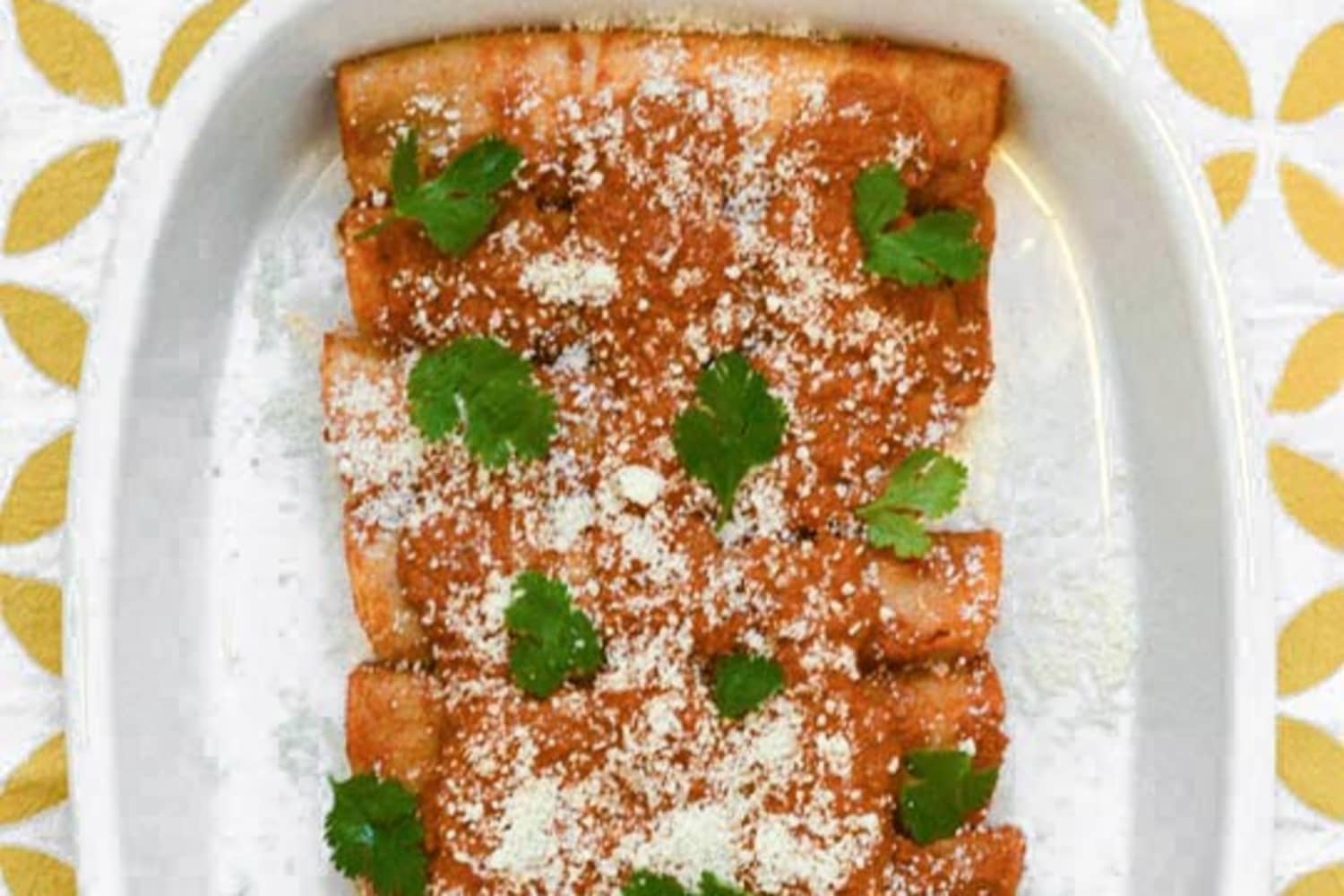 Recipe Enchiladas de Pipián Rojo The Kitchn