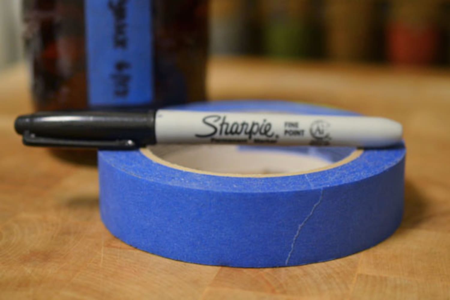 Tip Label Containers with Painter’s Tape The Kitchn
