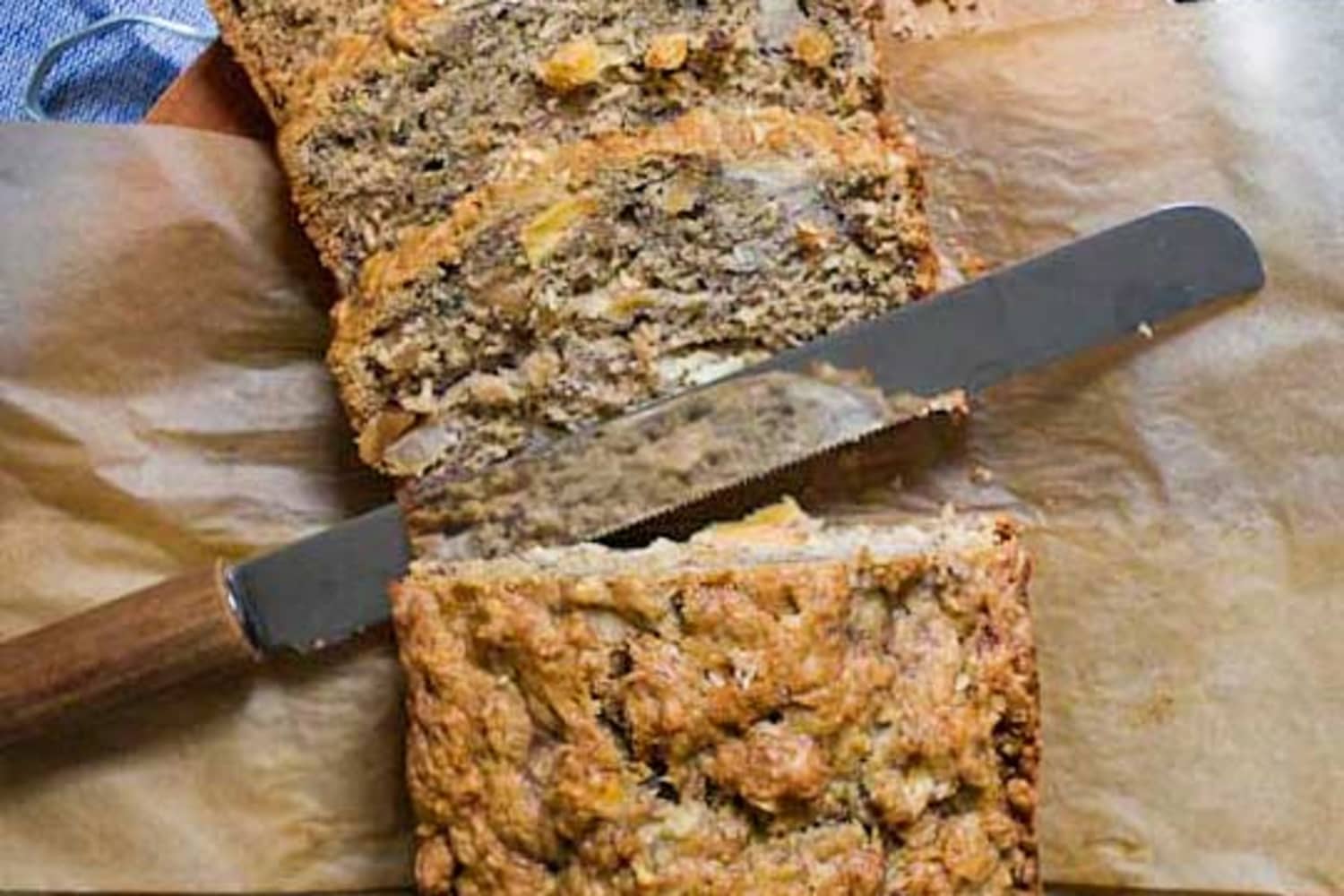Recipe Tropical Banana Bread with Macadamia Nuts, Pineapple & Coconut